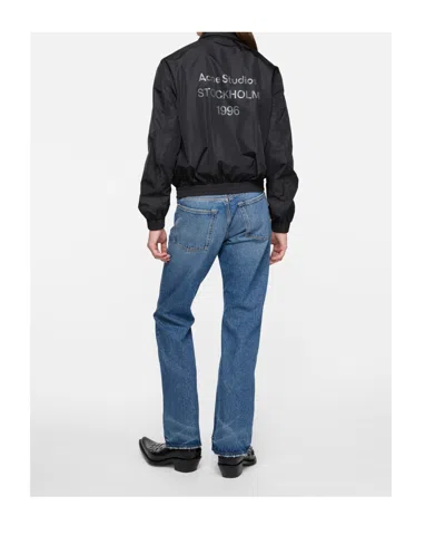 Acne Studios Zip Jacket In Black