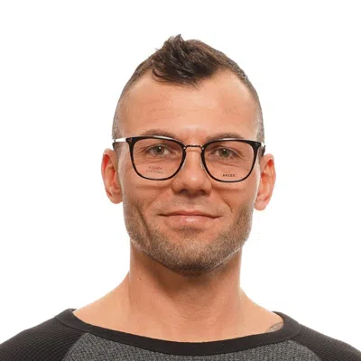 Bally Brown Men Optical Frames In Black
