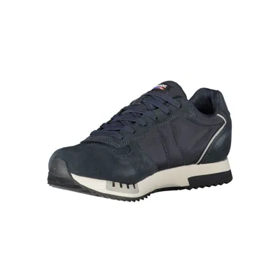 Blauer Logo-patch Low-top Sneakers In Blue