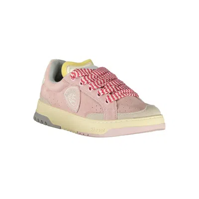 Blauer Pink Polyester Sneaker In Pink