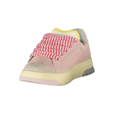 Blauer Pink Polyester Sneaker In Pink
