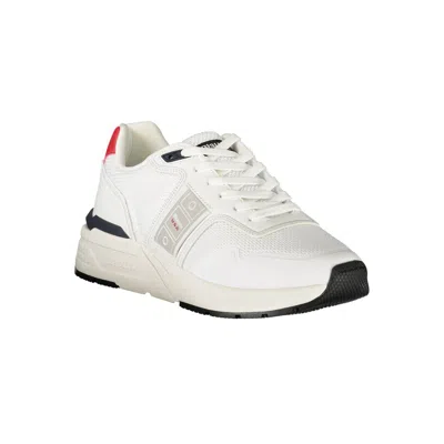 Blauer White Polyester Men Sneaker In White