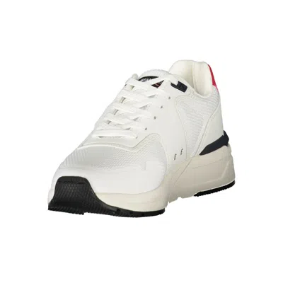 Blauer White Polyester Men Sneaker In White