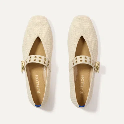 Rothys Women's The Max Buckle Boucle Mary Jane Flats In Multi