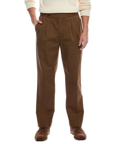 Todd Snyder Italian Wide Wale Corduroy Side Tab Trouser In Brown