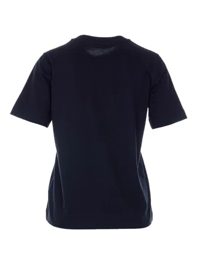 Burberry Frankie Logo-print Short-sleeve T-shirt In Black