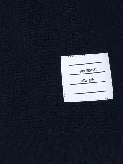 Thom Browne Blue T-shirt In Blue