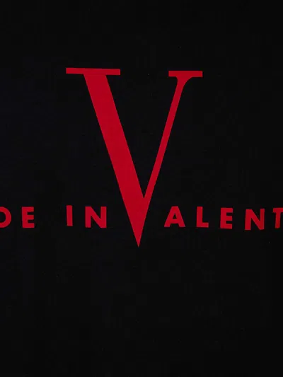 Valentino T-shirt Jersey In Black
