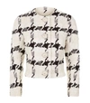 ALEXANDER MCQUEEN Large Houndstooth Bouclé Jacket