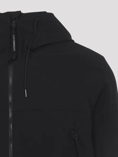 C.p. Company Cp Company Shell-r Goggle Jacket In Black