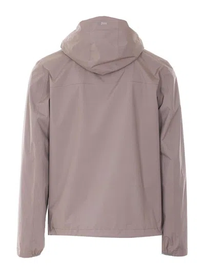 Herno Beige Jacket In Neutral