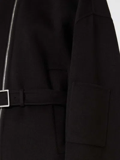Sportmax Long-sleeved Jacket In Black
