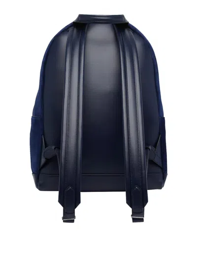 Tom Ford Blue Backpack In Blue