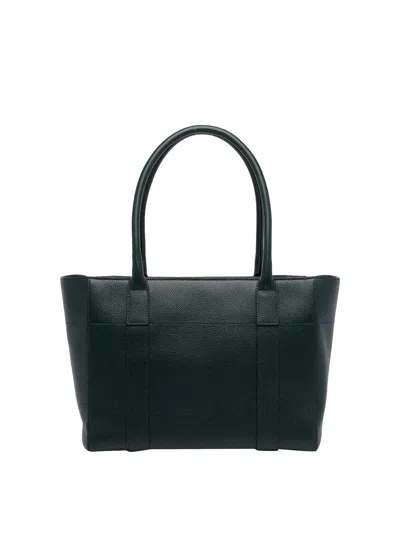 Mulberry Bayswater Twist-lock Small Tote Bag In Black