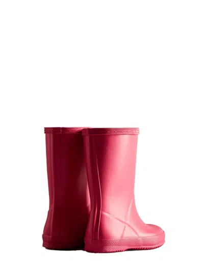 Hunter Starcloud Glitter Rain Boot In Pink