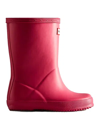 Hunter Starcloud Glitter Rain Boot In Pink