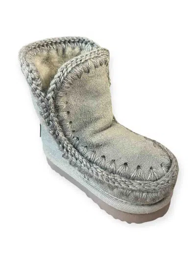 Mou Eskimo Stitched Ankle Boots In Multi