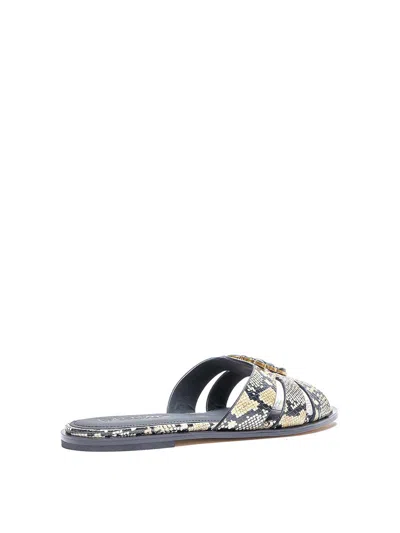 Pinko Python Milly Sandals In Multi