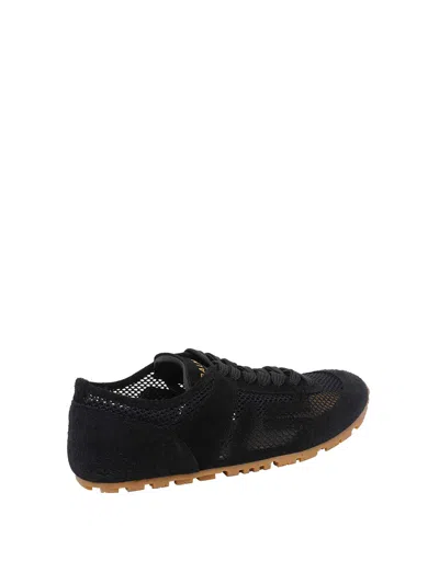 Balmain Racer 45 Suede And Perforated Mesh Sneakers In Multi