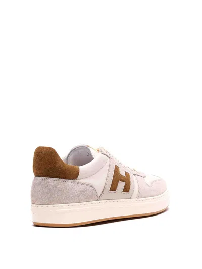 Hogan H-tv Sneakers In Sand