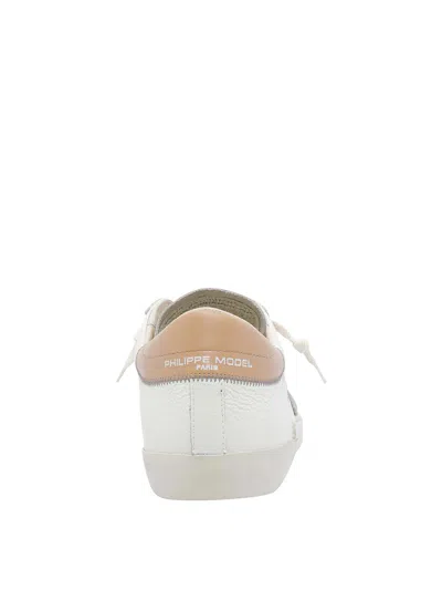 Philippe Model Sneakers Prsx Low Man Veau Cerf Lait Mud In Multi