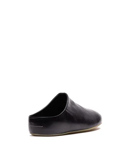 Mm6 Maison Margiela Men Black Leather Sandals, 8 Luxury Sandals & Floaters For Men Darveys