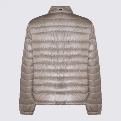 Herno Chantilly Puffer Down Jacket In Neutral