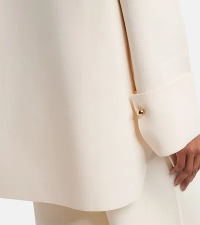 Max Mara Jersey Top In Neutral