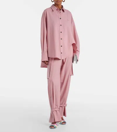 Mach&mach Gradient 95 Satin Mules In Multi