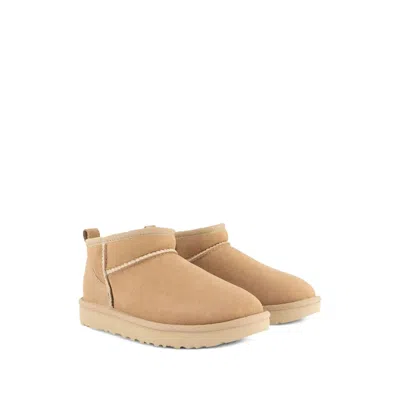 Ugg Classic Ultra Mini Boots In Neutral