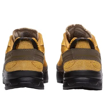 Salomon Textured Tan And Brown Sneakers In Multi