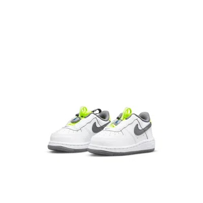 Nike (td)  Force 1 Toggle 'white Volt'