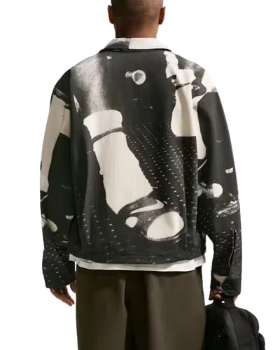 Nike Field Sport Jacket In Black