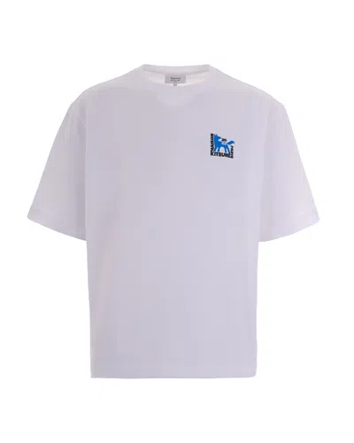 Maison Kitsuné T-shirt Gallery Fox White In Black