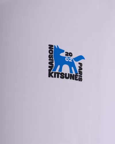 Maison Kitsuné T-shirt Gallery Fox White In Black