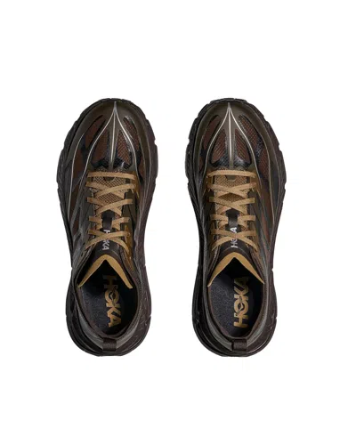 Hoka Mens  Mafate Speed 4 Lite In Brown/black