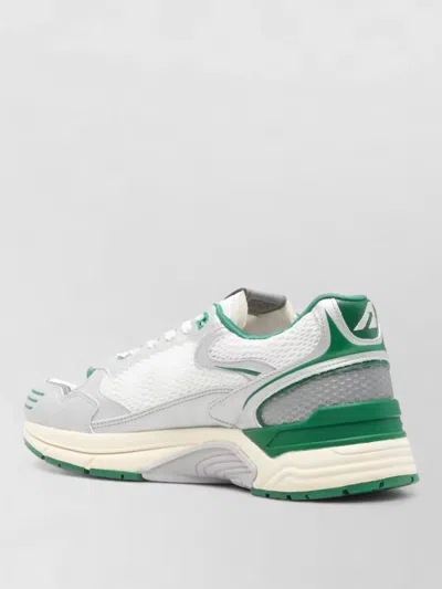 Autry Hyperway Low Sneakers Contrast Heel Design In Multi