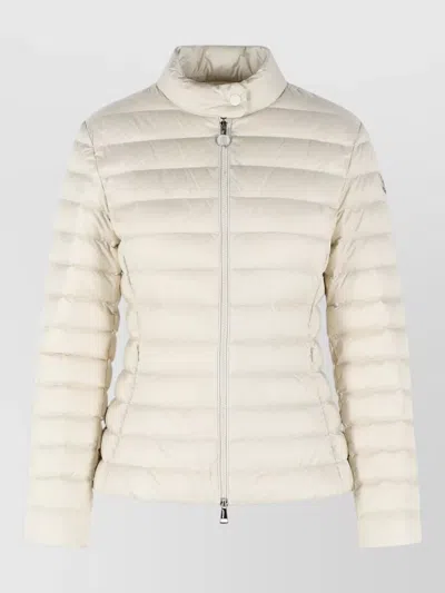 Moncler Igelle Short Polyamide Down Jacket In Neutral