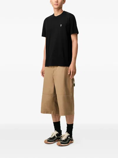 Ami Alexandre Mattiussi Ami Paris Men Ami De Coeur T-shirt In Organic Cotton Jersey In Multi