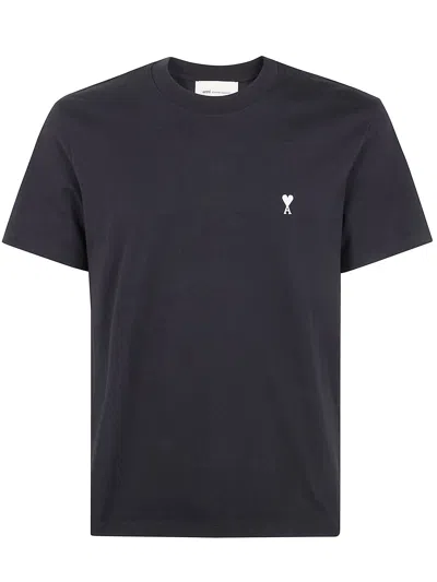 Ami Alexandre Mattiussi Ami Paris Men Ami De Coeur T-shirt In Organic Cotton Jersey In Multi