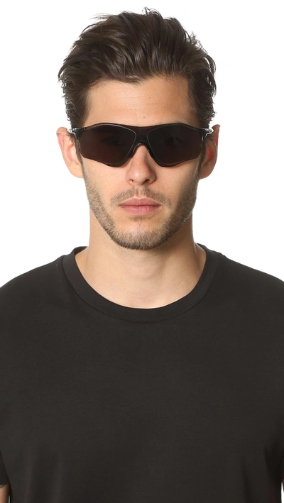 Shop Oakley Evzero Prizm Sunglasses In Black