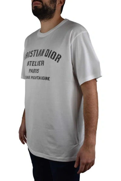 Dior Men T-shirt In White