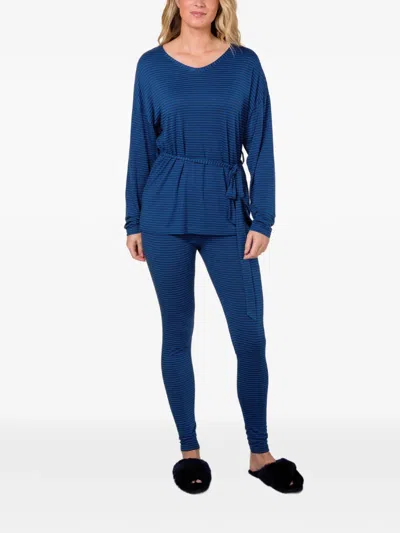 Pip Studio Bibi Striped Leggings In Blue