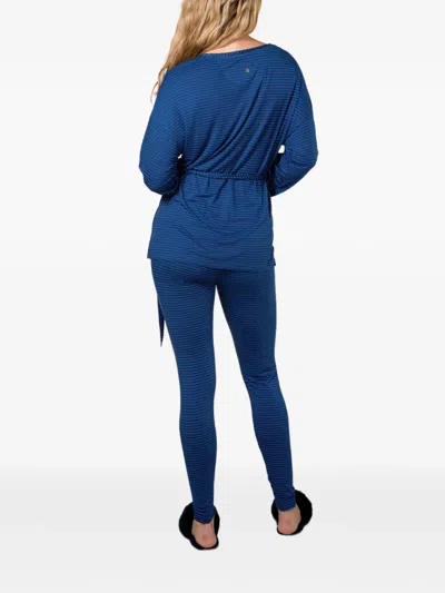 Pip Studio Bibi Striped Leggings In Blue