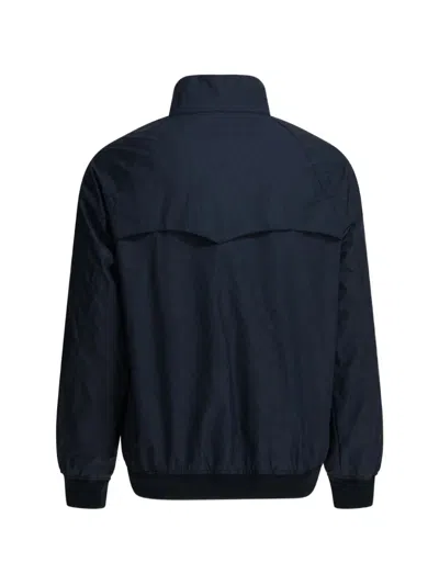 Valentino Zip-up Patterned Jacket In Blue