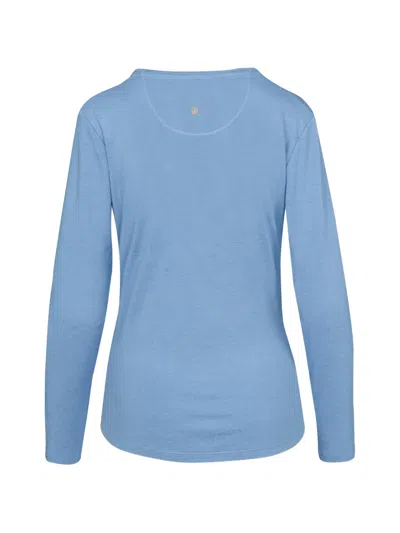 Pip Studio Tom Long-sleeve Top In Blue
