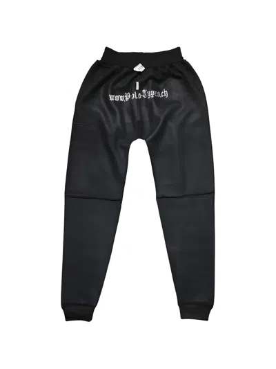 Prototypes Logo-detail Track Pants In Black