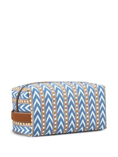 Pip Studio Patterned Make-up Bag In Blue