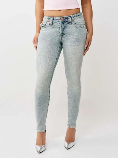 True Religion Jennie Skinny Jeans In Blue