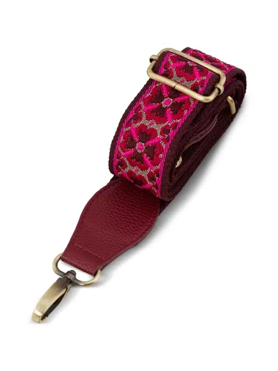 Pip Studio Floral Bag Accessory In Red
